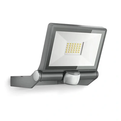 Image of Steinel LED Outdoor Floodlight XLED ONE S Anthracite, 180 Motion Detector, 18.6 W, 2050 lm, Warm White, Aluminium