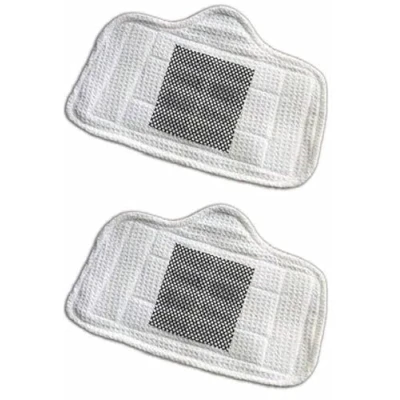 Image of Filtamagic Compatible Home Tek Ht824 Micro Fibre Steam Mop Scrub Pads Pack Of 2
