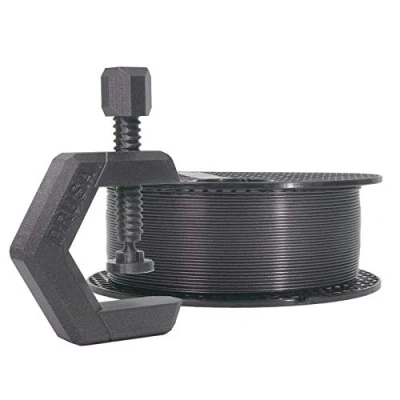 Image of Prusament PETG Prusa Galaxy Black Filament 1.75mm 1kg Spool (2.2 lbs), Diameter Tolerance +/ 0.02mm