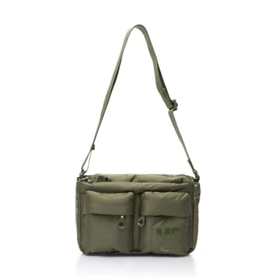 Image of Mandarina Duck Women Md20 Balloon Crossover MD 20, Military Green, Taglia Unica