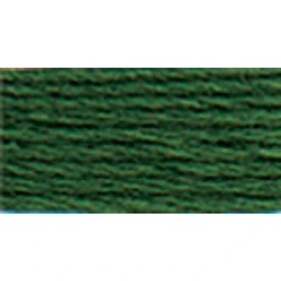 Image of DMC 117 895 6 Strand Embroidery Cotton Floss, Very Dark Hunter Green, 8.7 Yard
