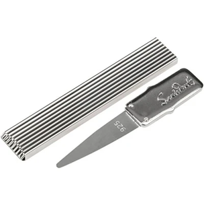 Image of Tooth pick with flexible silver tip 2.36 inches. Removes perfectly food leftovers in the interdental spaces.