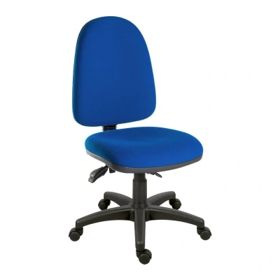 Image of TEKNIK Ergo Trio Fabric Tilting Operator Chair Blue