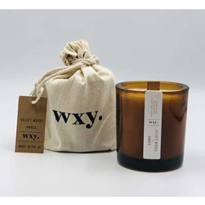 Image of WXY. Mini Amber Candle Velvet Woods &amp;