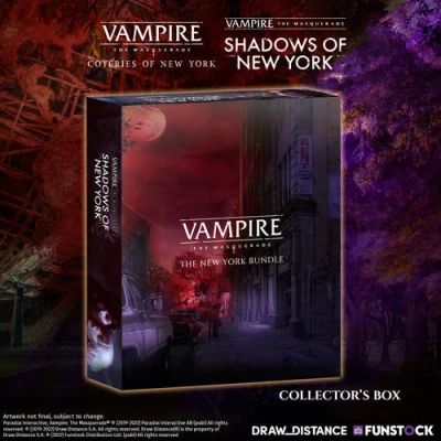 Image of Vampire the Masquerade Coteries and Shadows of New York Collectors Edition (Nintendo Switch)
