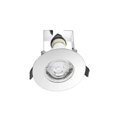 Image of Integral Evofire Round Downlight GU10 Chrome With Insulation Cover