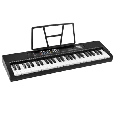 Image of Axus AXP15 54 Key Portable Keyboard Piano Mini Keys with Music Rest, Power Supply