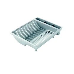 Image of Addis Mineral Grey Large Plastic Draining Rack, 510815