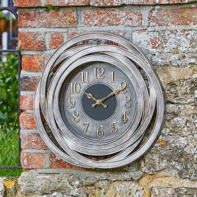 Image of Smart Garden Ripley Outdoor Wall Clock 51cm