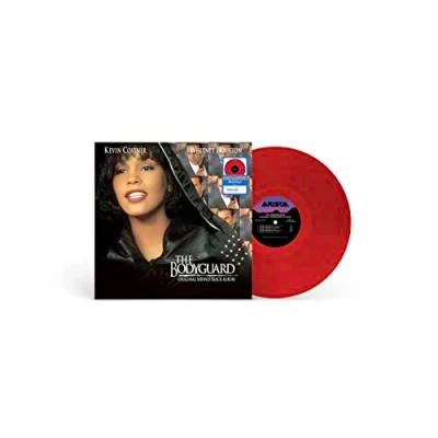 Image of Whitney Houston The Bodyguard Red vinyl Sealed 2022 UK LP 19439973861