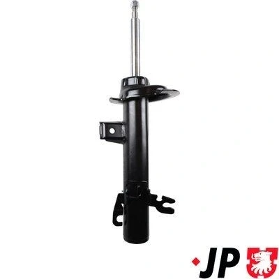 Image of 31316768410 Shock absorber JP GROUP 6042100180 Front Axle Right Gas Pressure Twin Tube Suspension Strut Top pin MINI: Hatchback, Convertible