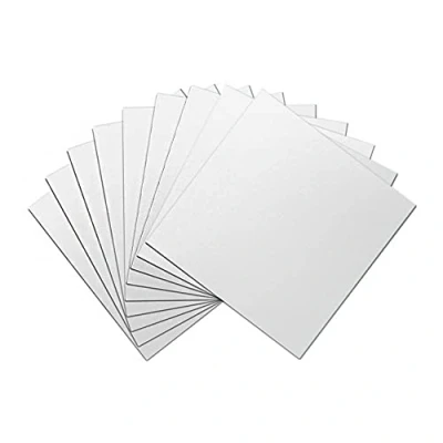 Image of CENPEK 16 Pack Self Adhesive Mirror, 15x15cm Mirror Tiles,Flexible Plastic Sheets, 0.2MM Thick Acrylic Mirror,Frameless Small for Home Decoration