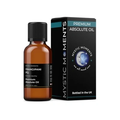 Image of Mystic Moments Rose Bulgarian Absolute Oil 30ml (Rosa Damascena) Pure &amp; Natural for Skincare, Perfumery Aromatherapy