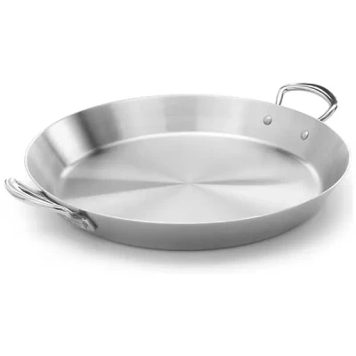 Image of Samuel Groves STP7139RH Classic 36cm Stainless Steel Triply Paella Pan