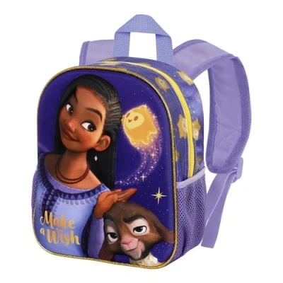 Image of Karactermania Wish Star Small 3D Backpack, Lilac, 11 x 26 31 cm, Capacity 8.5 L