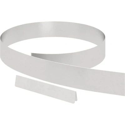 Image of vidaXL Garden Lawn Edging Silver 450 x 10 cm Stainless steel