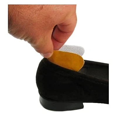 Image of Saphir Light Grey Heel Sliders 1.2 cm