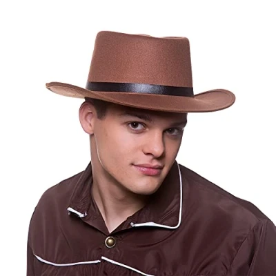Image of Wicked Costumes Adult Western Gunslinger Cowboy Fancy Dress Hat