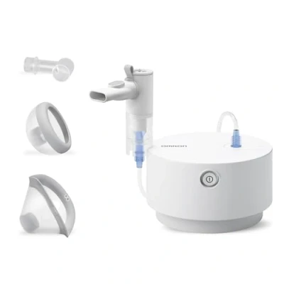Image of OMRON X105 Advanced All in One Compressor Nebuliser Machine, for Both Adults and Children, Ideal Treating Acute Chronic Respiratory Conditions