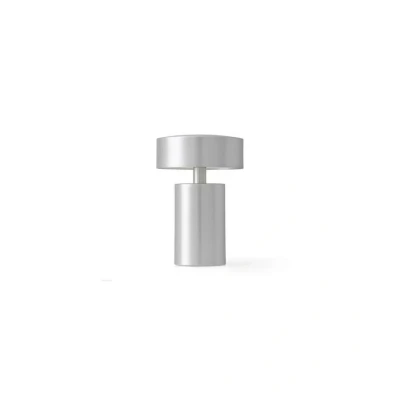 Image of Audo Copenhagen Column battery table lamp, IP44, aluminium
