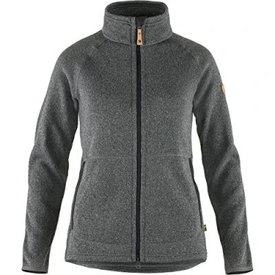 Image of FJALLRAVEN F83520 030 Övik Fleece Zip Sweater W Dark Grey XS