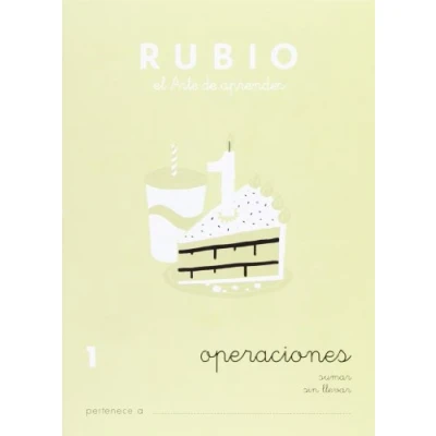 Image of Ediciones Técnicas Rubio Editorial Notebook Problems (Operations &amp; Problems): 1 RUBIO)