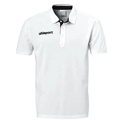 Image of Uhlsport Uhlsh Men Essential Prime Polo Shirt Men&#039;s Poloshirt White/Black, M