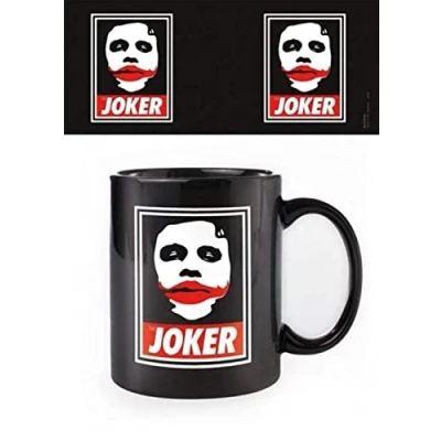 Image of The Dark Knight Obey Joker Ceramic Mug, Multi Colour, 11 oz/315 ml