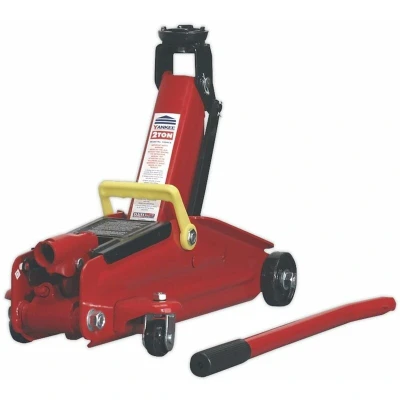 Image of Sealey Trolley Jack 2 Tonne Short Chassis
