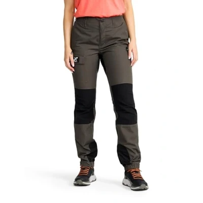 Image of RevolutionRace Women&#039;s Norwand Trousers, Durable Trousers for Hiking, Walking, Exploring and All Other Outdoor Activities, Mossgrey, XXL