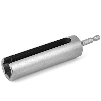 Image of 135 mm Long 19 Hex Nut Socket Slotted Extension Driver Bit Adapter