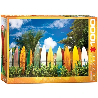 Image of Eurographics Surfer&#039;s Paradise Puzzle (1000 Pieces)