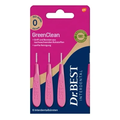 Image of Dr.BEST Interdental Brushes Size 0 Pack of 6
