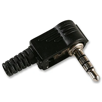 Image of PRO SIGNAL PSG08270 3.5mm Jack Plug, 4 Pole, 90 Degree, 5 Pack