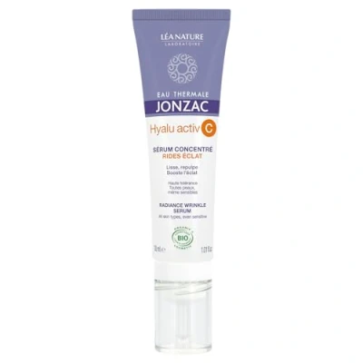 Image of Eau de Jonzac Hyalu activ C Radiance Wrinkle Serum Organic 30ml