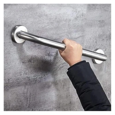 Image of Shower Grab Bars,Grab Bars Bathroom Bar,Brushed Nickel Rails,304 Stainless Steel Safety Handle, Outside Support Rail Handrail