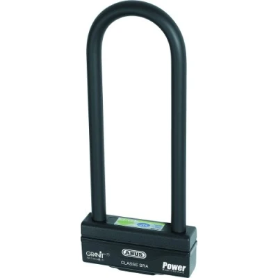 Image of ABUS U lock Granit Power 58/140HBIII strong motorbike with double locking security level 18 shackle height 310 mm