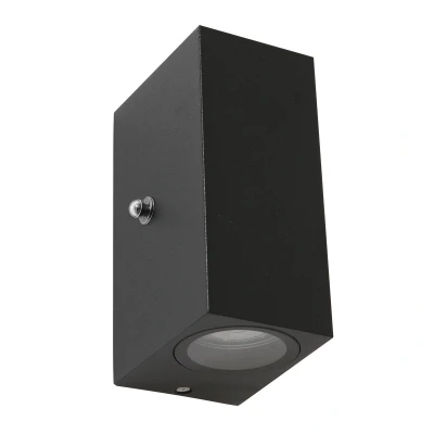 Image of Outdoor Up Down Wall Light Matt Zwart IP54