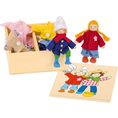 Image of GOKI 51557 Birte and Ben Figure, Mixed, Medium