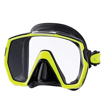Image of Tusa Freedom HD snorkeling scuba diving mask professional adult silicone