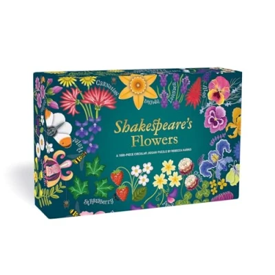 Image of Shakespeare&#039;s Flowers: a 1000 Piece Jigsaw Puzzle with Poetic Host of Flowers, Plants and Animals
