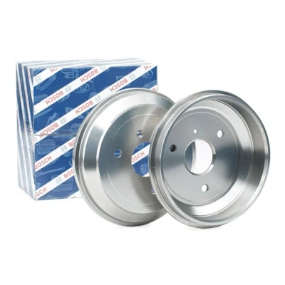 Image of 4514230001, A4514230001 Brake Drum BOSCH 0 986 477 103 235mm Rear Axle SMART: Fortwo II Coupe, Convertible, Roadster Convertible