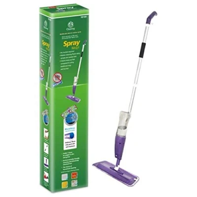 Image of Mantraraj Water Spraying Spray Mop Floor Cleaner Tiles Marble Kitchen Micro Fibre Microfibre Flat for Wooden Floors, Hardwood, Wood, Ceramic, Laminate, Vinyl and