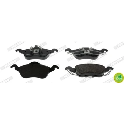 Image of 4106032J90, 41060V0491, D1060T7893 Brake pad set FERODO PREMIER ECO FRICTION FDB1318 FORD: Focus Mk1 Hatchback, Estate, Saloon