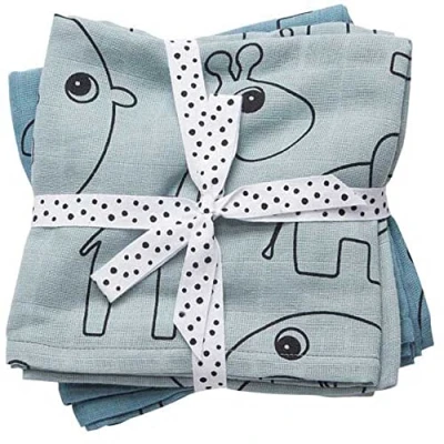 Image of Done by deer 30682 Muslin Elephant Blue