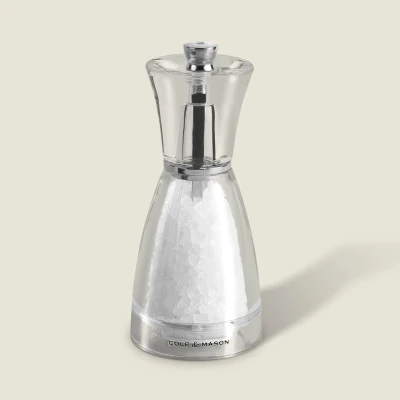 Image of Pina Salt &amp; Pepper Mill 125mm / Clear Acrylic