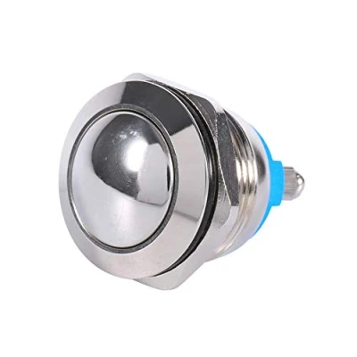 Image of 19mm 12V car Push Button Switch, Round Waterproof Toggle Momentary switch