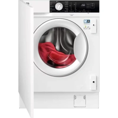 Image of AEG 6000 LX6WG84634BI Integrated 8 kg Washer Dryer, White