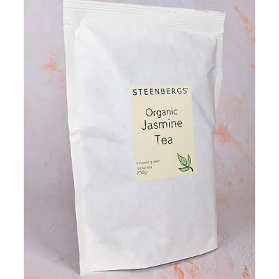 Image of Steenbergs Organic Jasmine Loose Leaf Green Tea 250g