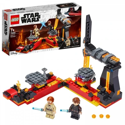Image of Star Wars TM LEGO 75269 Duel on Mustafar Revenge of the Sith Playset, with Anakin Skywalker and Obi Wan Kenobi Minifigures